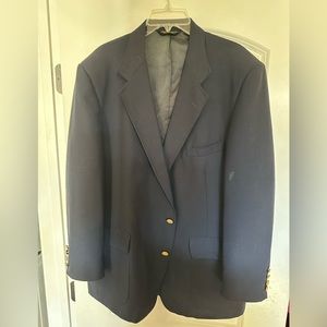 Tailored blue blazer